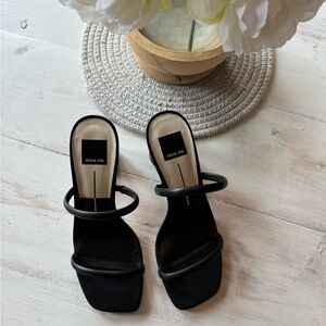 Dolce Vita Noles - Black Heels / Sandal Size 8.5